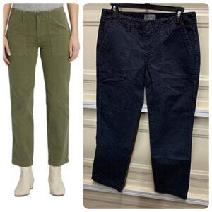 Boyish Womens The Logan Organic Cotton Utility Pant Sz 26 in seventh Seal Gray